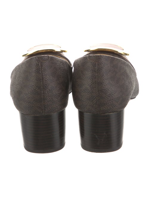 Michael Kors Monogram Pattern Wool Pumps