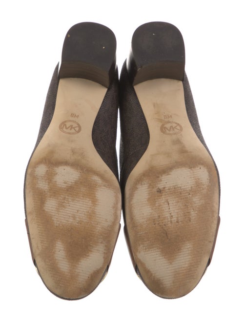 Michael Kors Monogram Pattern Wool Pumps