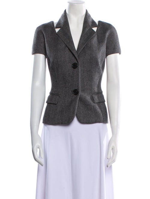 Michael Kors Wool Striped Top