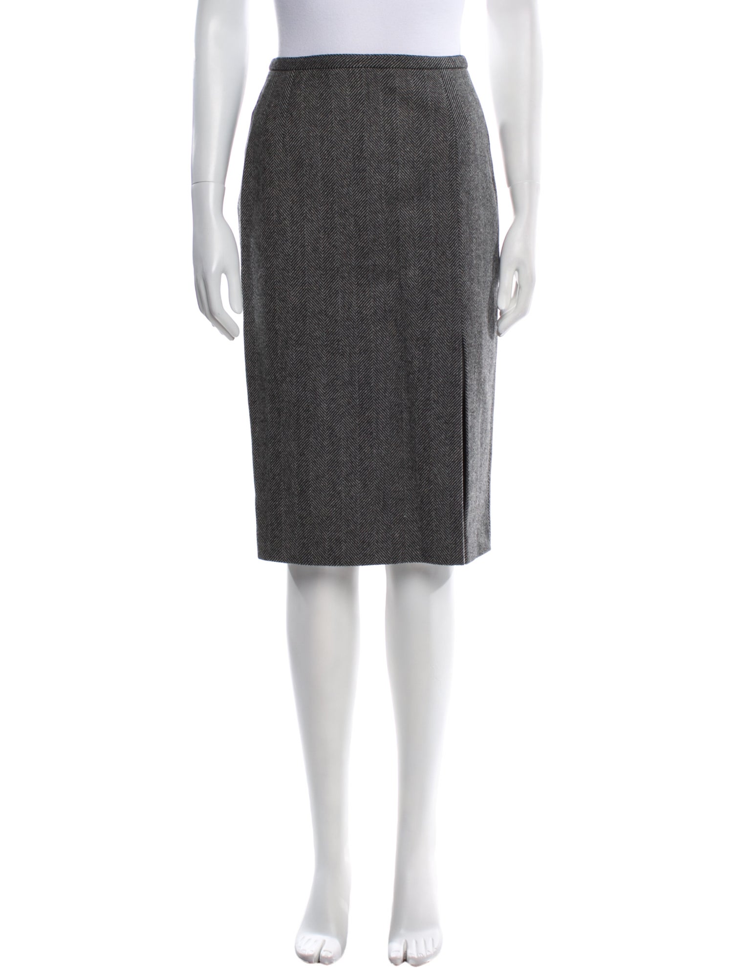 Michael Kors Wool Knee-Length Skirt