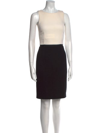 Michael Kors Virgin Wool Knee-Length Dress