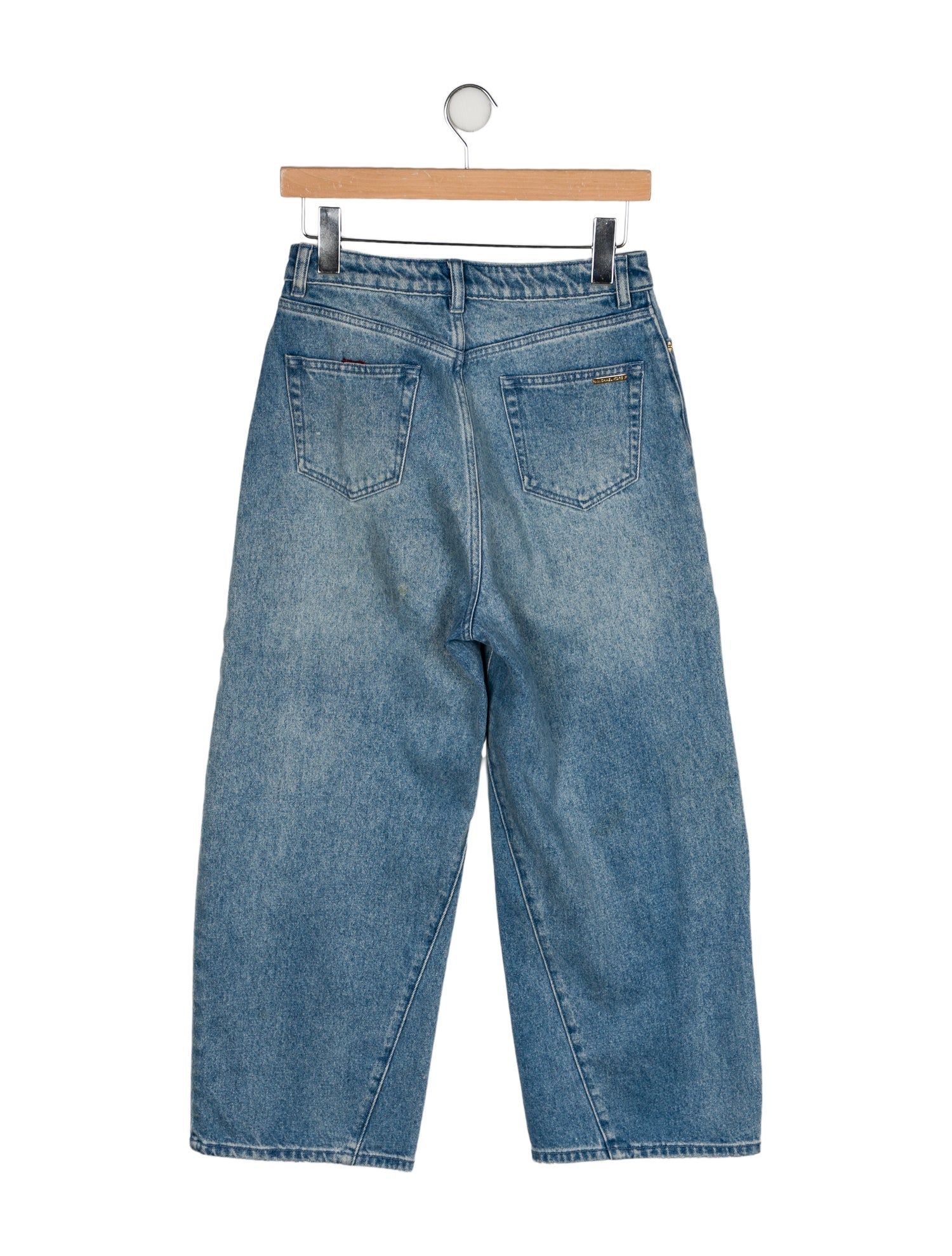 Michael Kors High-Rise Wide Leg Jeans