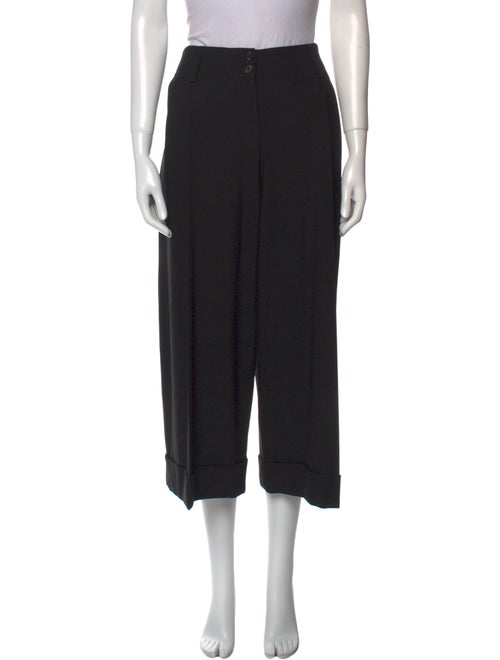Michael Kors Virgin Wool Wide Leg Pants