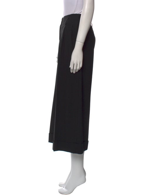 Michael Kors Virgin Wool Wide Leg Pants