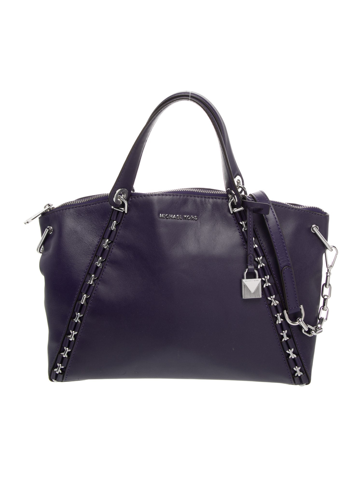 Michael Kors Leather Top Handle Bag