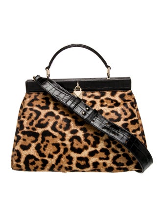 Michael Kors Ponyhair Top Handle Bag