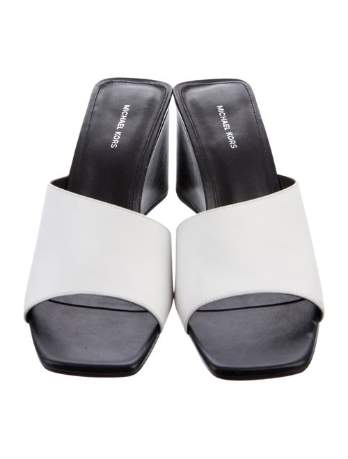 Michael Kors Leather Slides