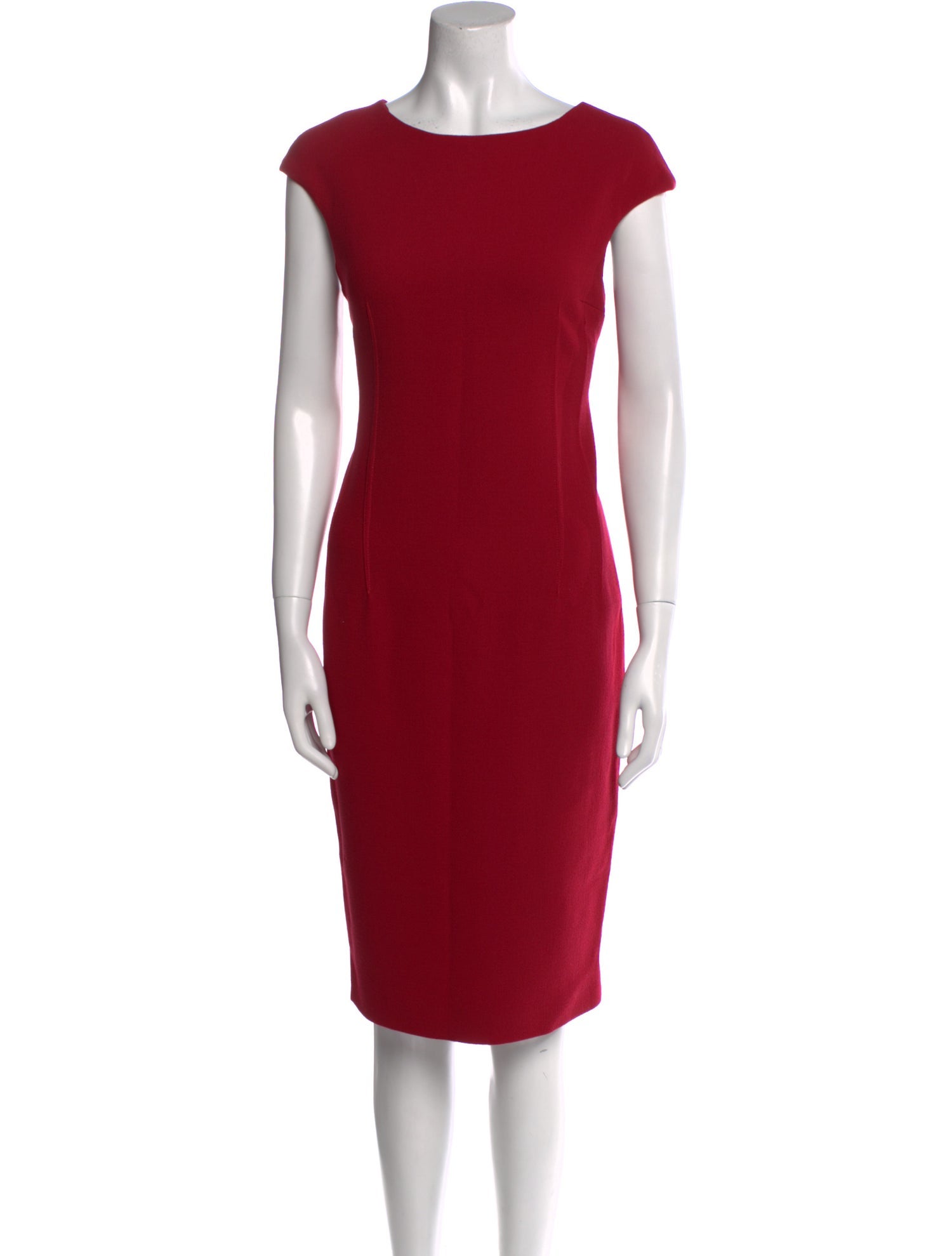 Michael Kors Virgin Wool Knee-Length Dress