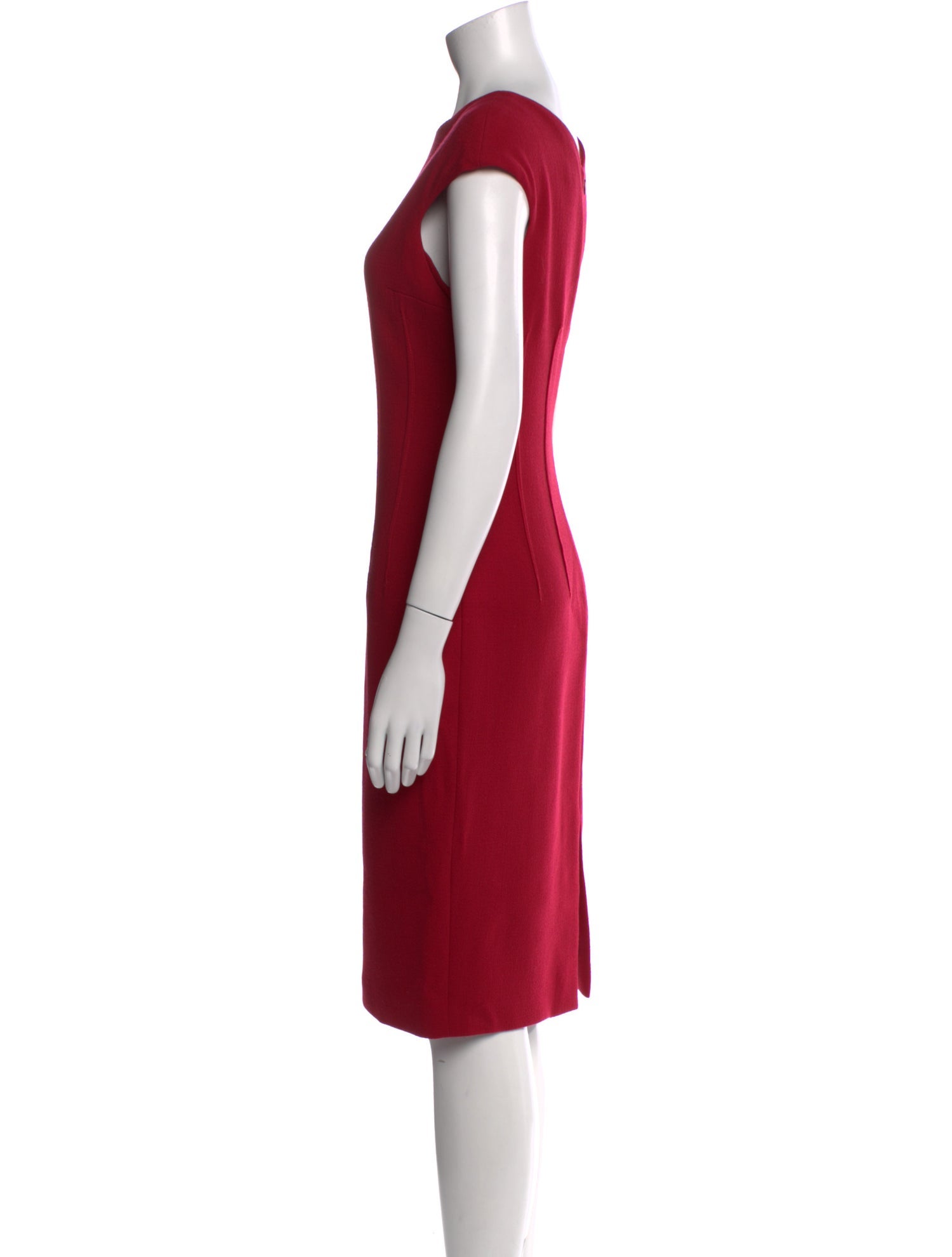Michael Kors Virgin Wool Knee-Length Dress