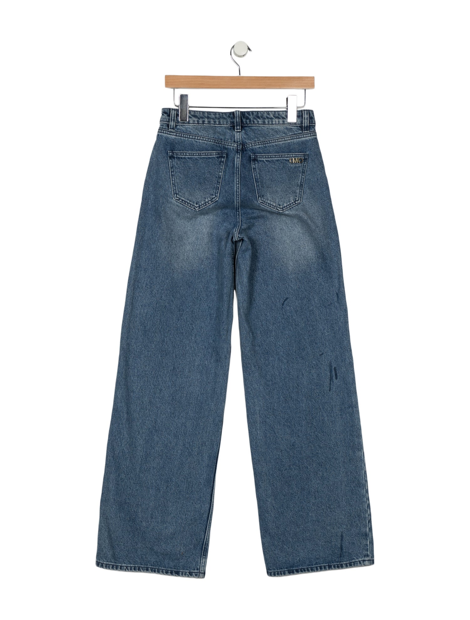 Michael Kors High-Rise Wide Leg Jeans