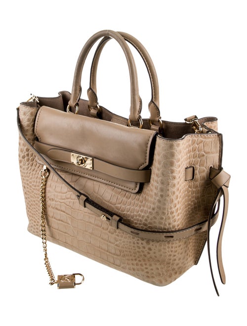 Michael Kors Monogram Top Handle Bag