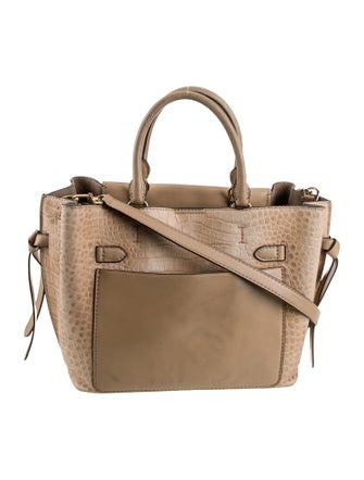Michael Kors Monogram Top Handle Bag