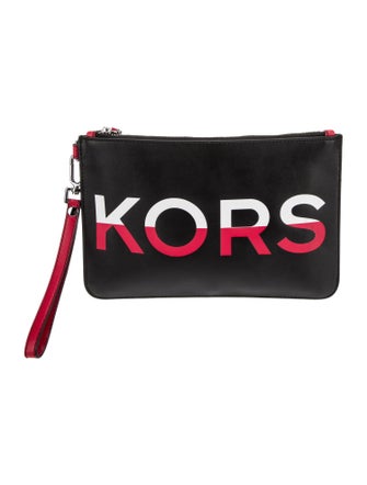 Michael Kors Leather Clutch