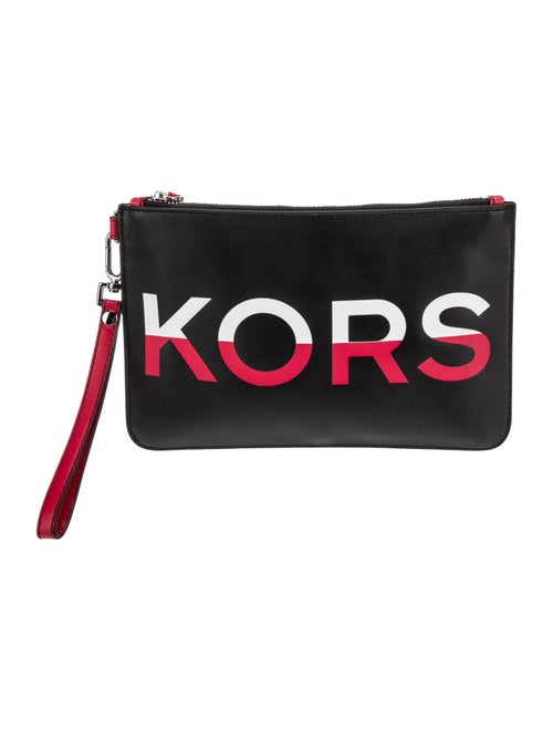 Michael Kors Leather Clutch