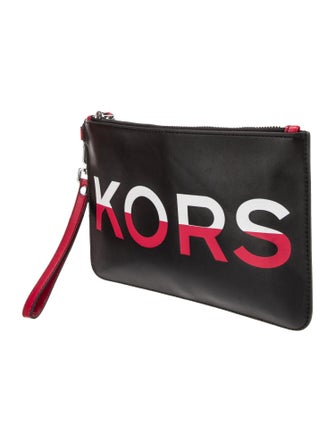Michael Kors Leather Clutch