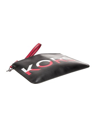 Michael Kors Leather Clutch