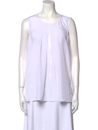 Michael Kors Scoop Neck Sleeveless Top