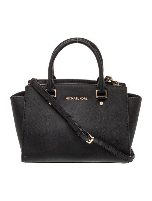 Michael Kors Saffiano Leather Top Handle Bag