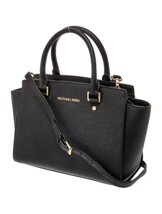 Michael Kors Saffiano Leather Top Handle Bag