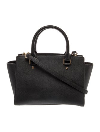 Michael Kors Saffiano Leather Top Handle Bag