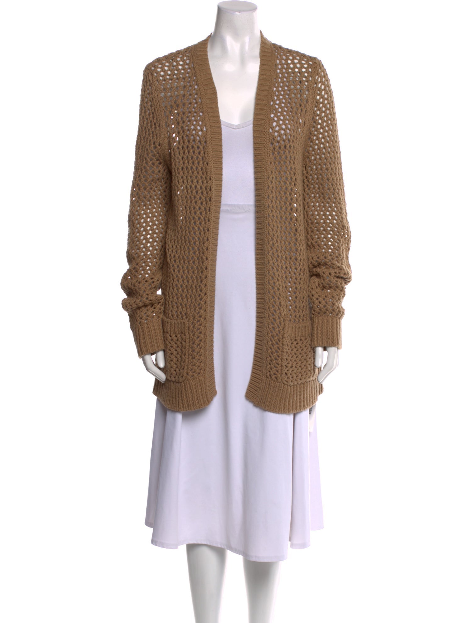 Michael Kors Cashmere Open Front Sweater