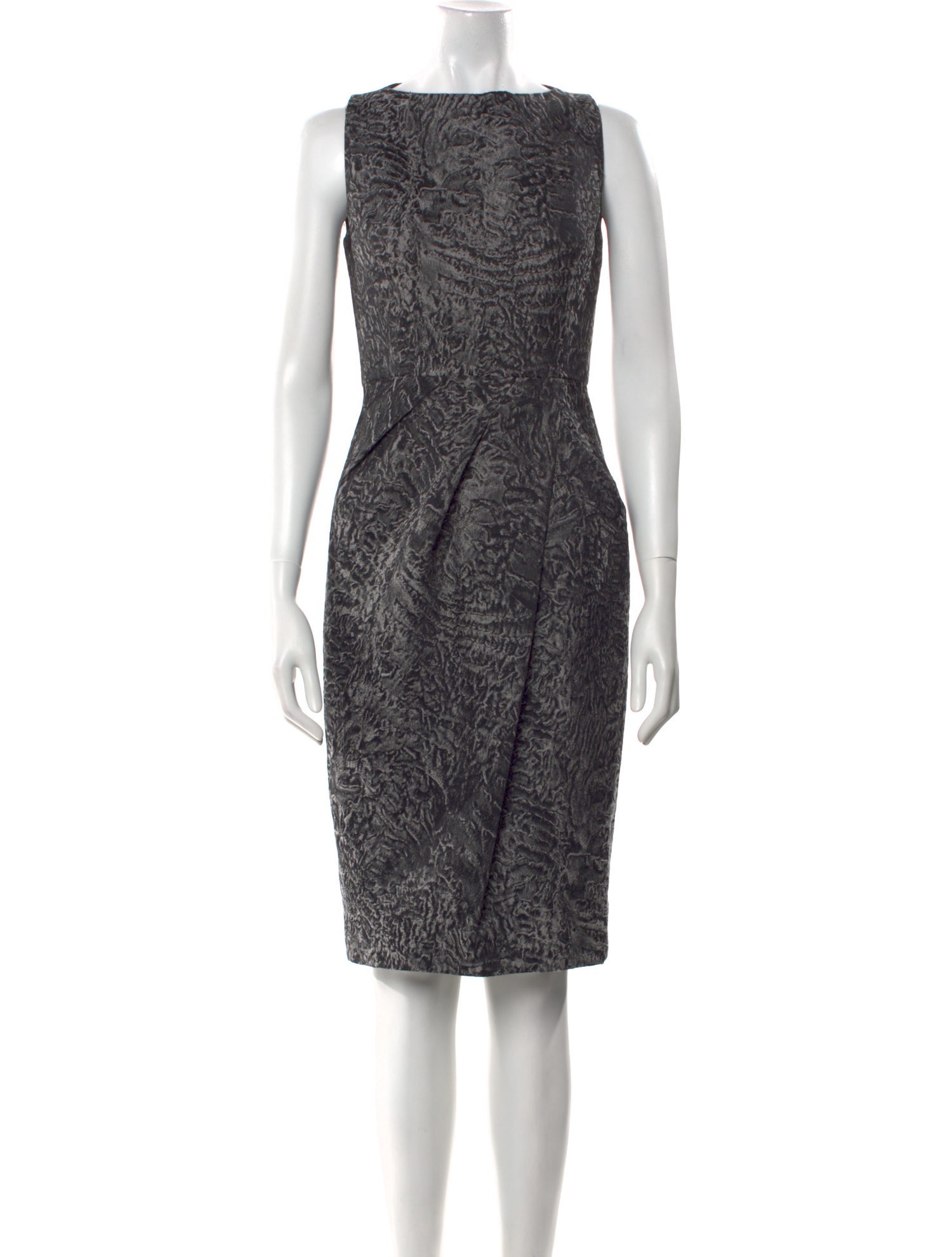 Michael Kors Wool Knee-Length Dress