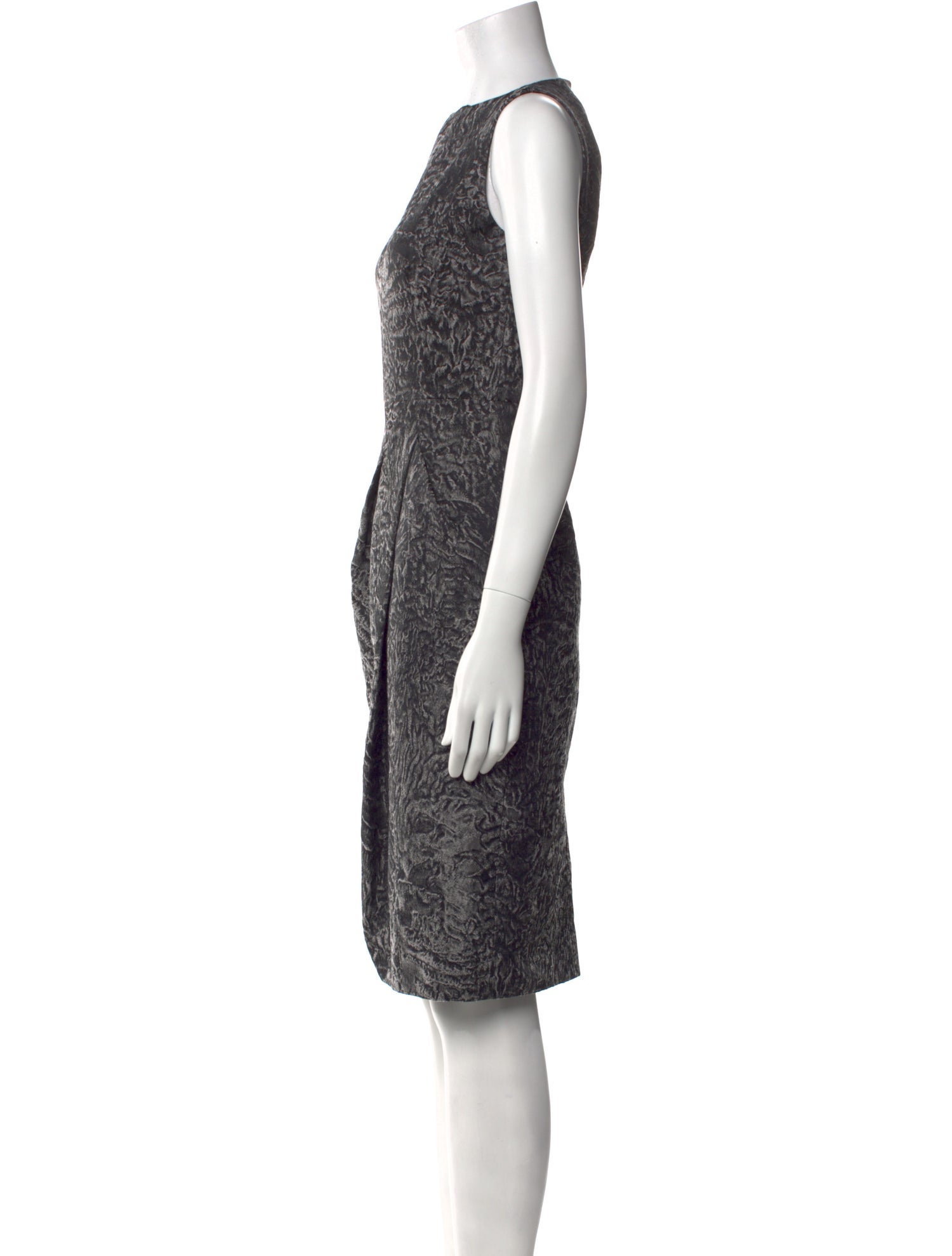 Michael Kors Wool Knee-Length Dress