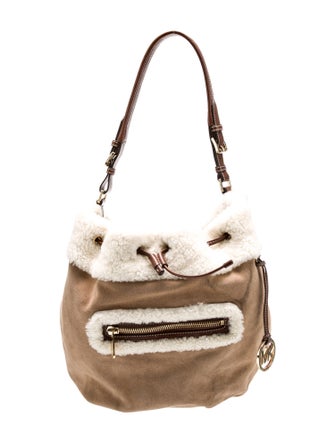 Michael Kors Suede Shoulder Bag