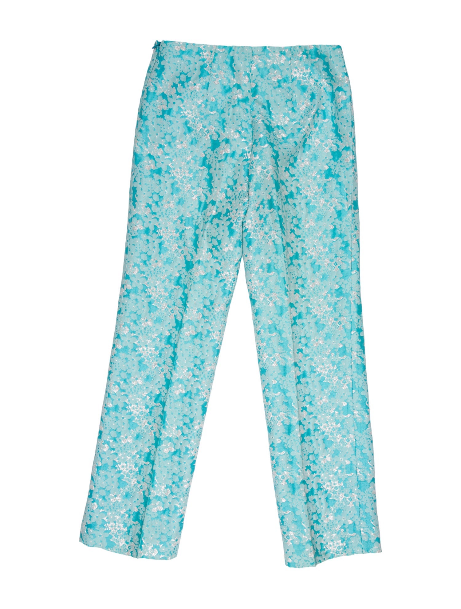 Michael Kors Floral Print Straight Leg Pants