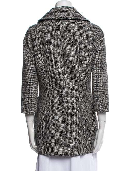 Michael Kors Virgin Wool Printed Blazer