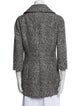 Michael Kors Virgin Wool Printed Blazer