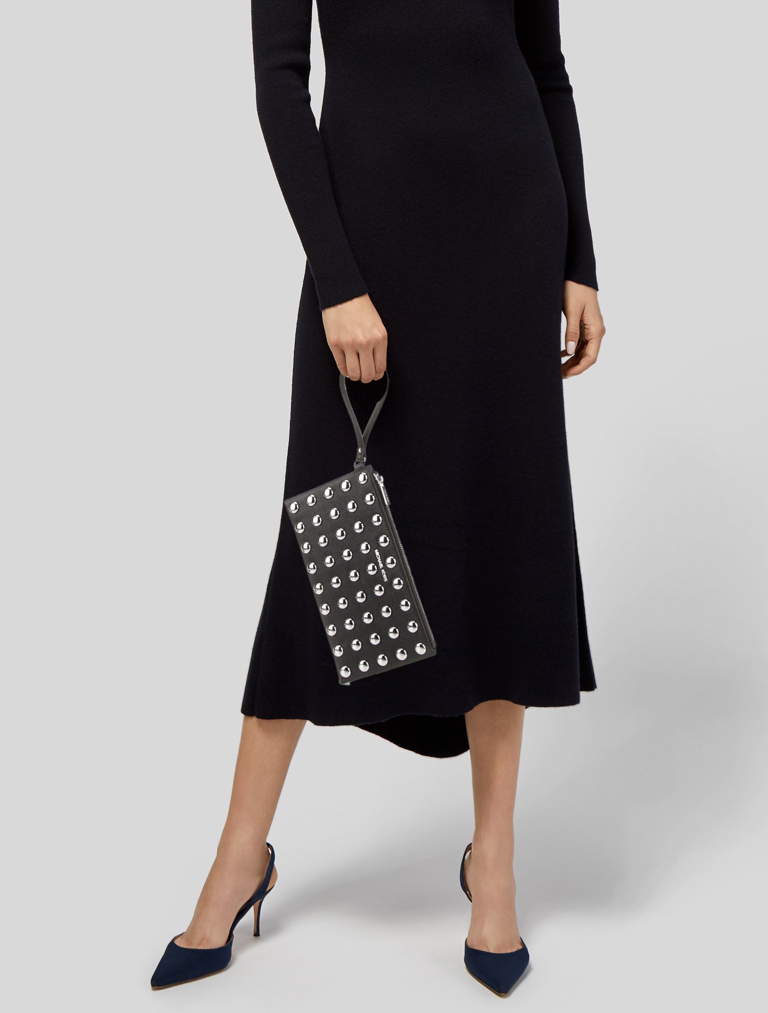 Michael Kors Leather Clutch