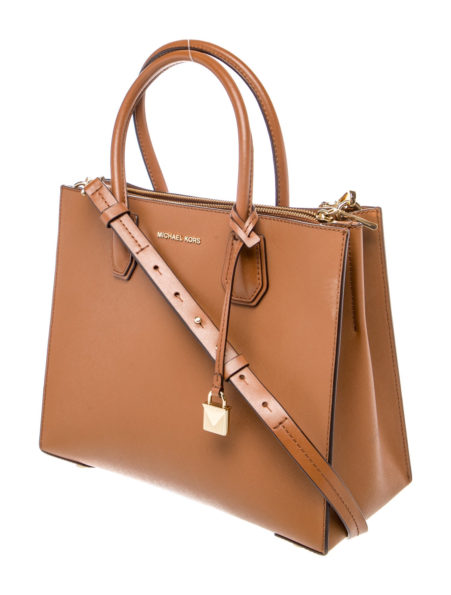 Michael Kors Saffiano Leather Top Handle Bag