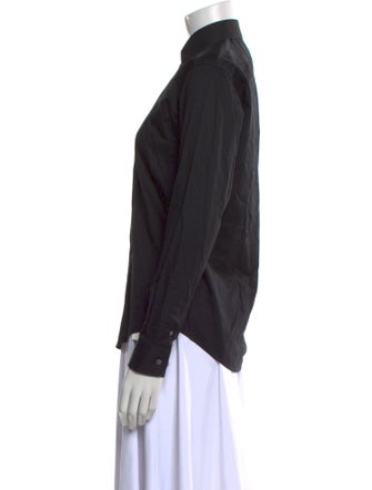 Michael Kors Long Sleeve Button-Up Top