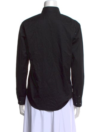 Michael Kors Long Sleeve Button-Up Top