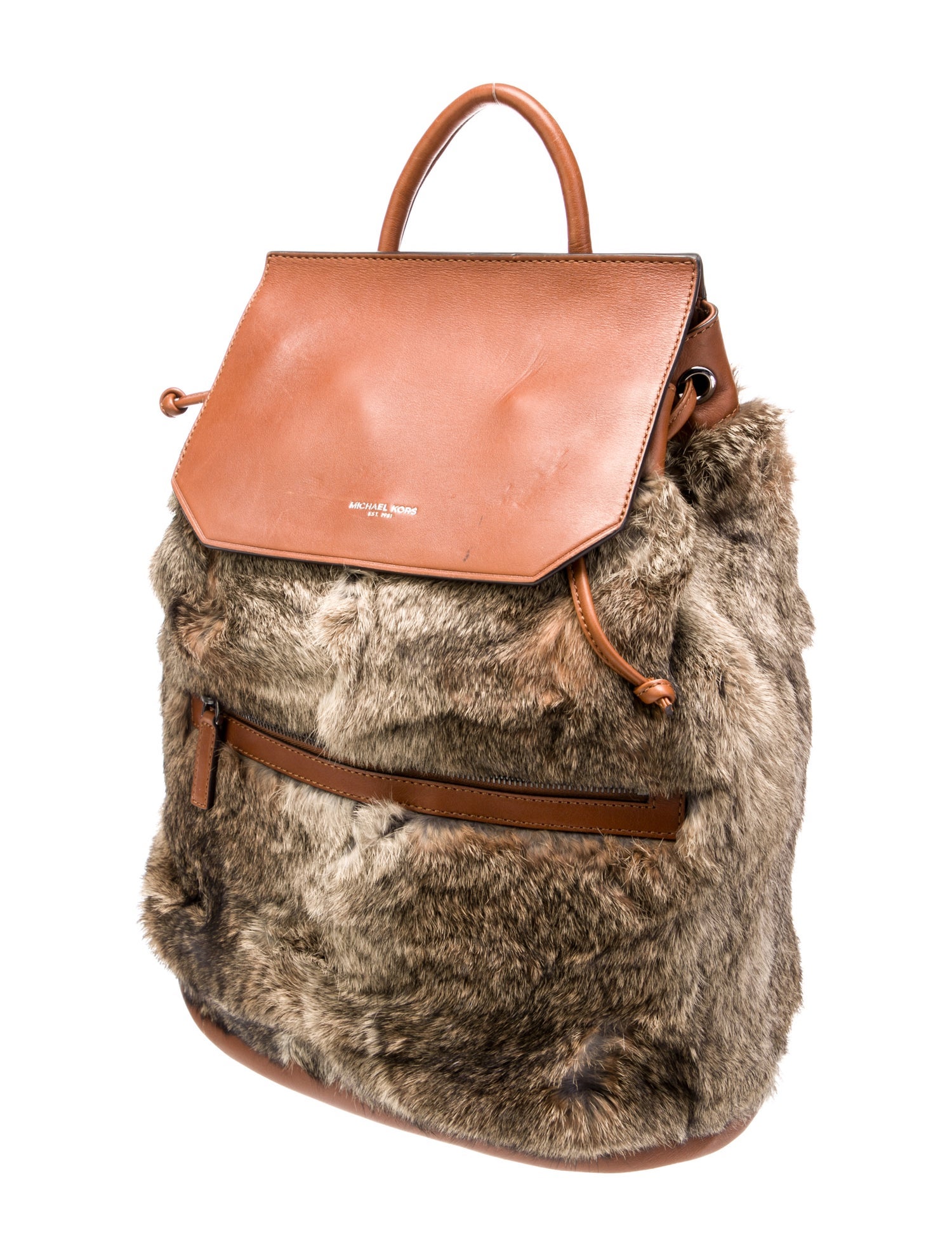 Michael Kors Fur Backpack