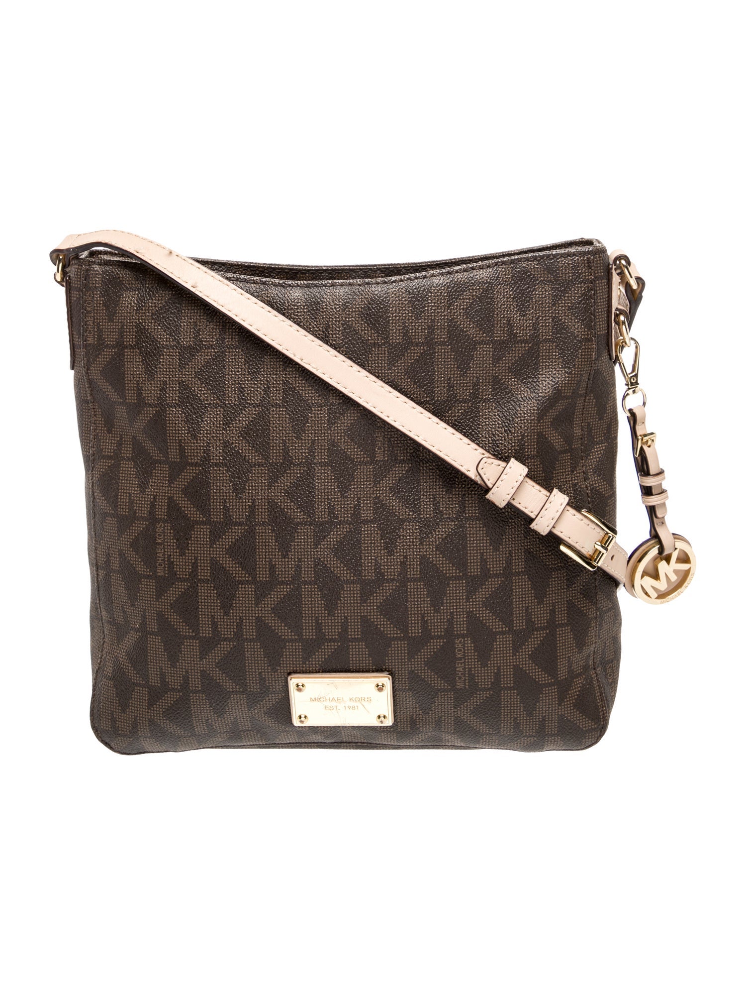 Michael Kors Monogram Messenger Bag
