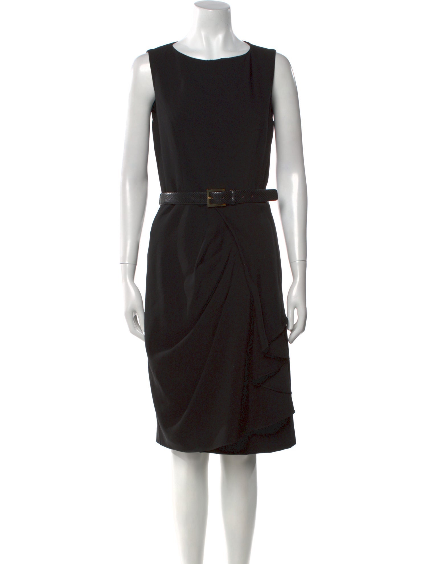 Michael Kors Virgin Wool Knee-Length Dress