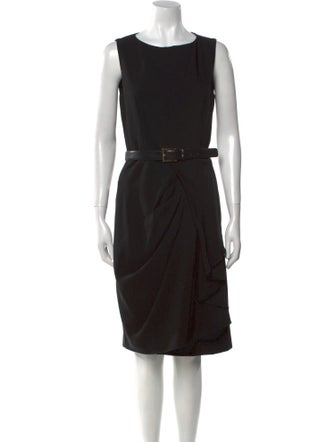 Michael Kors Virgin Wool Knee-Length Dress
