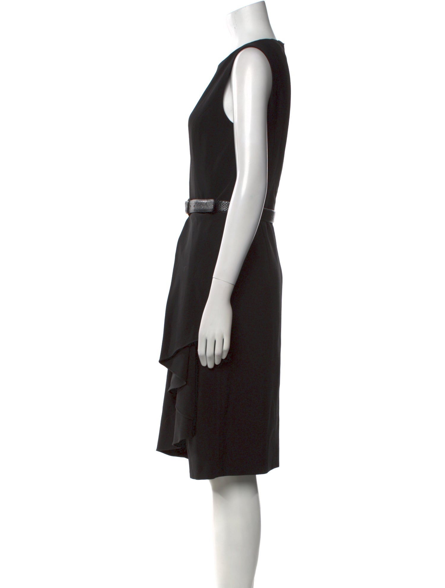 Michael Kors Virgin Wool Knee-Length Dress