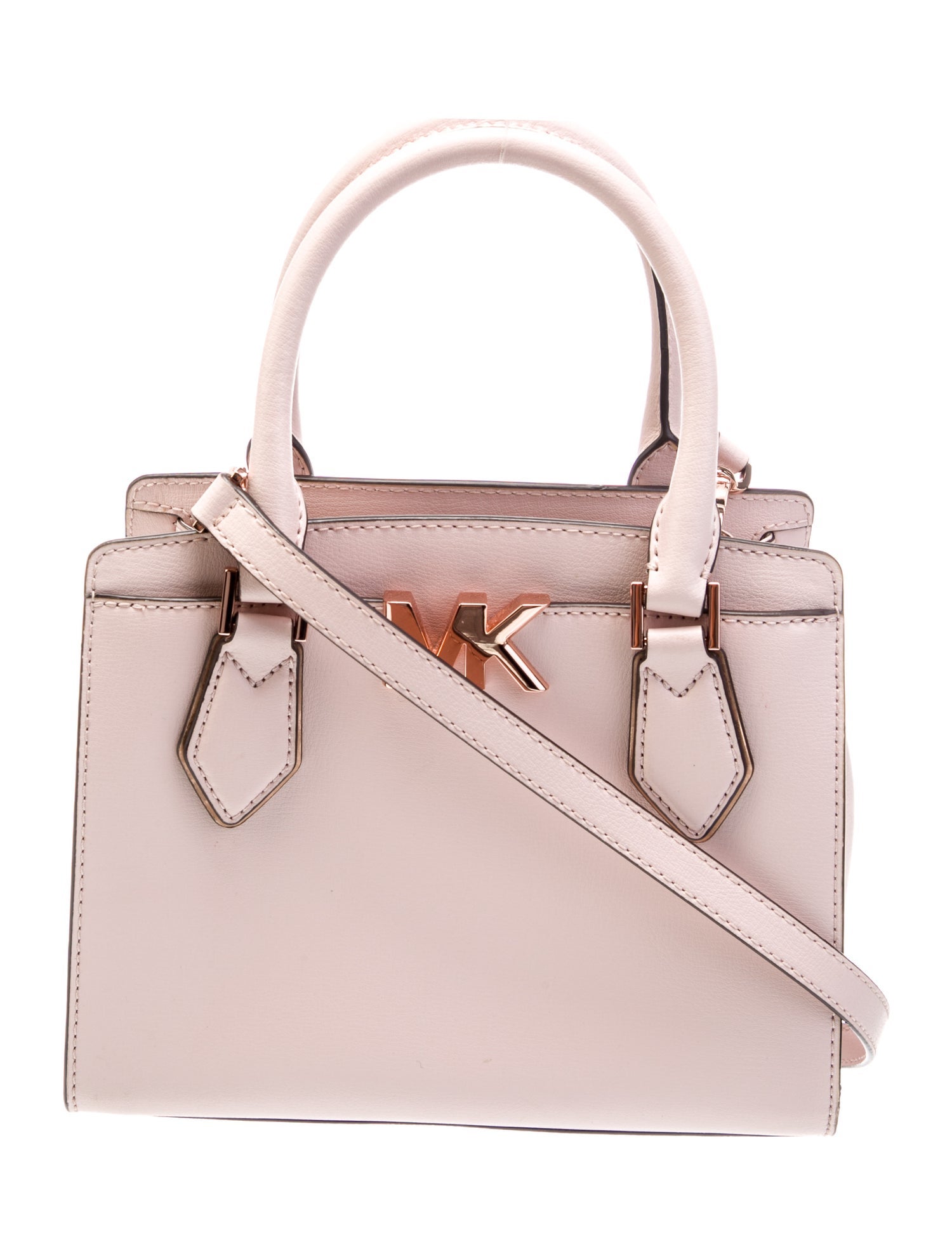 Michael Kors Leather Top Handle Bag