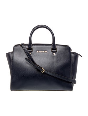 Michael Kors Saffiano Leather Top Handle Bag
