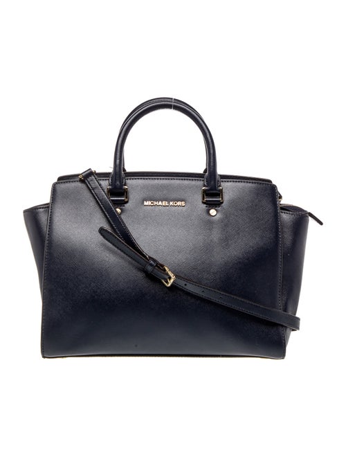 Michael Kors Saffiano Leather Top Handle Bag