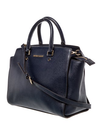 Michael Kors Saffiano Leather Top Handle Bag
