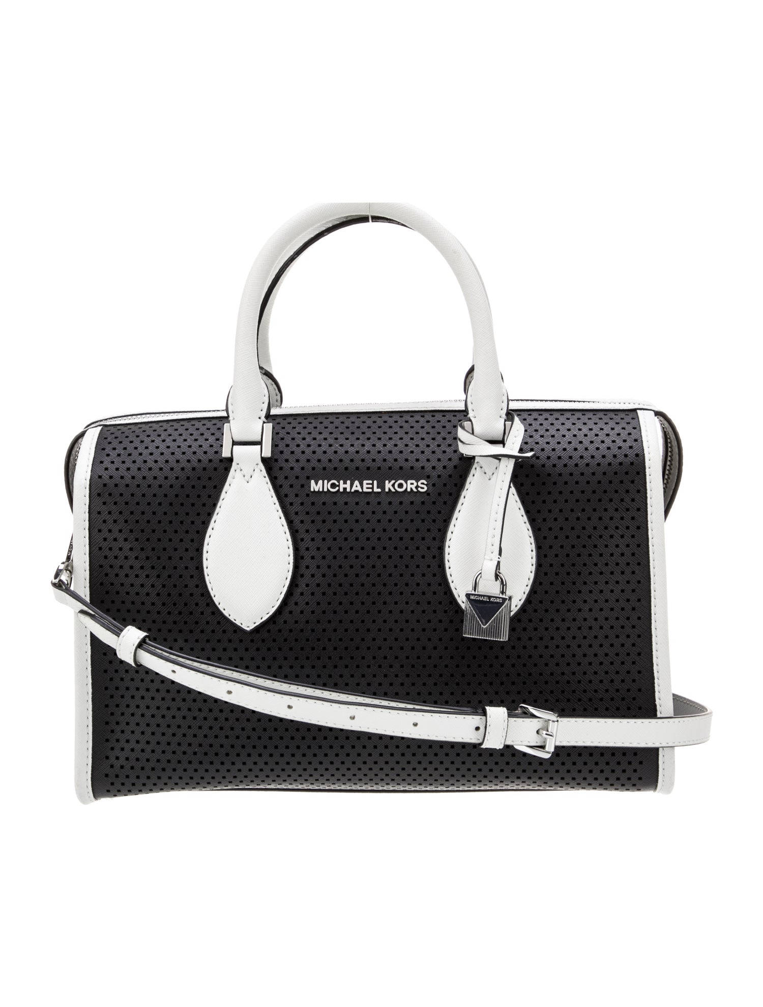 Michael Kors Leather Top Handle Bag