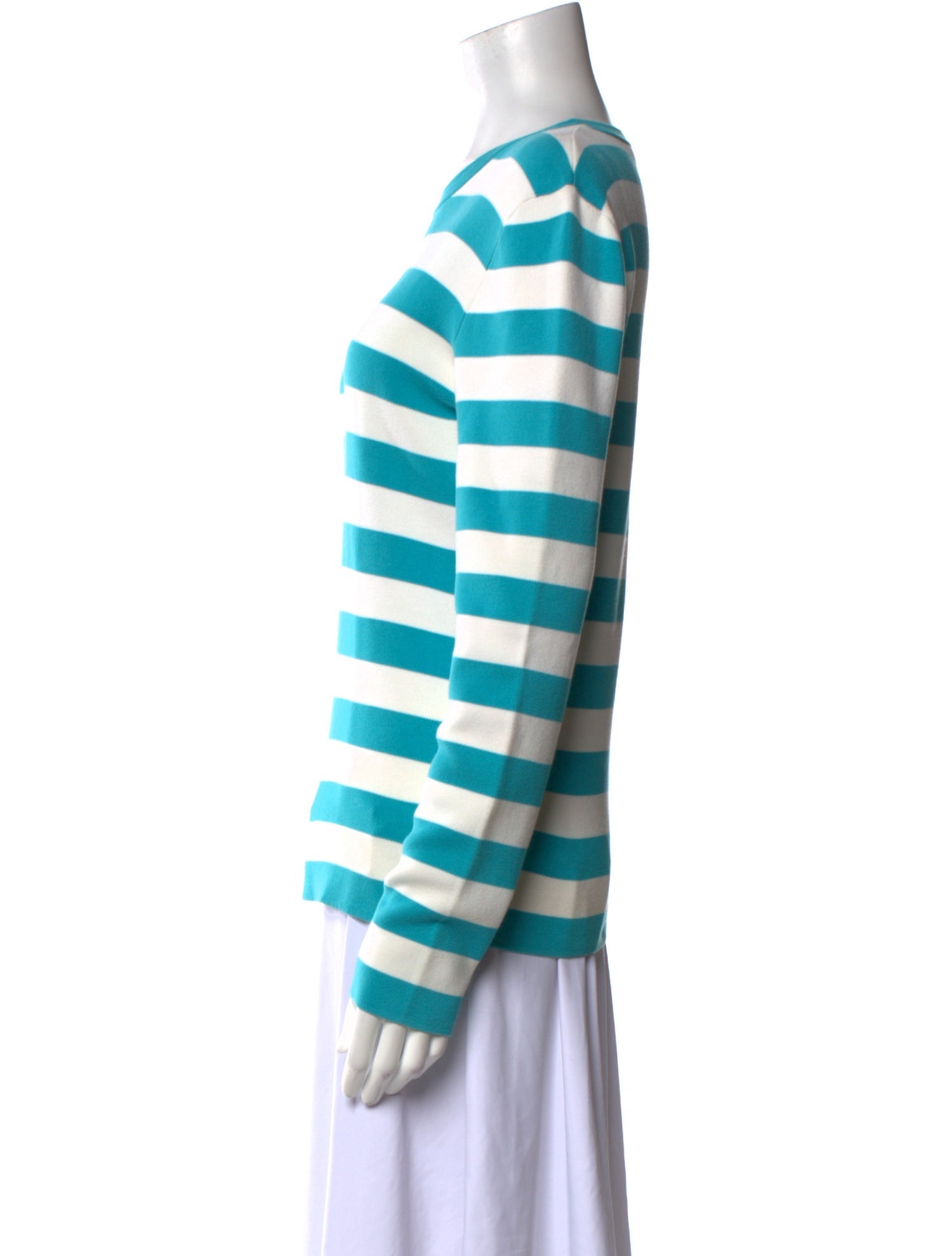 Michael Kors Striped Crew Neck T-Shirt