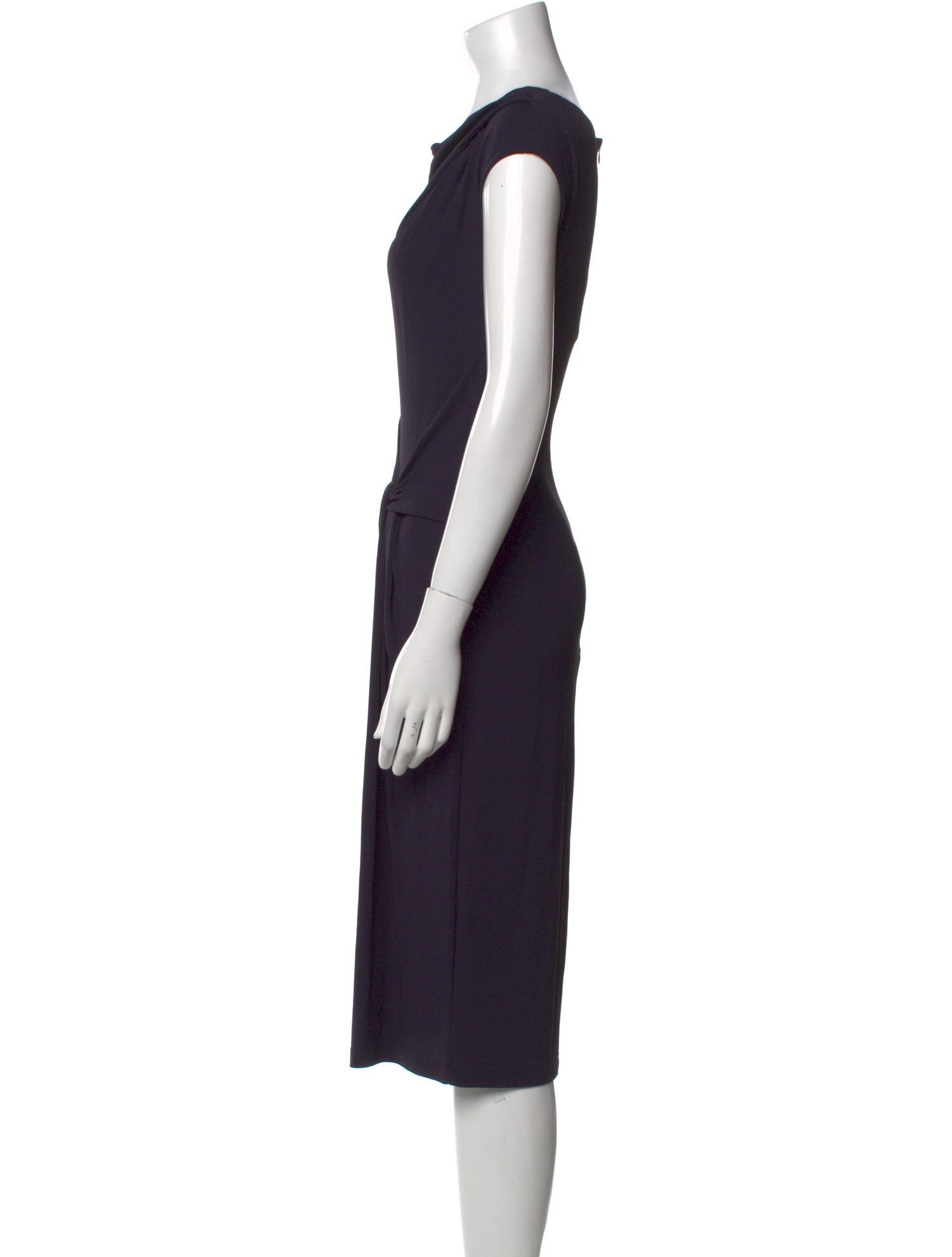 Michael Kors Cowl Neck Knee-Length Dress