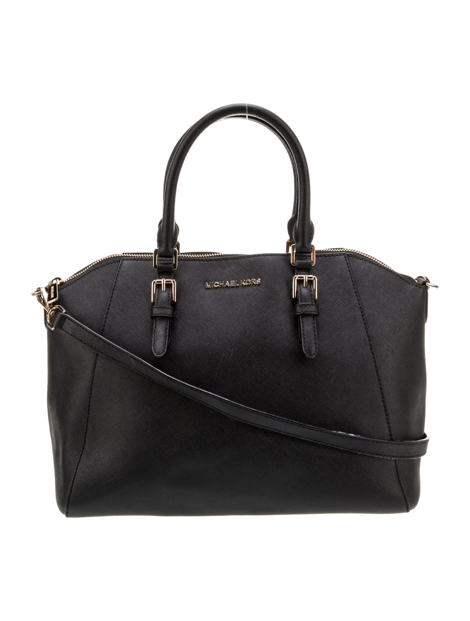 Michael Kors Saffiano Leather Top Handle Bag