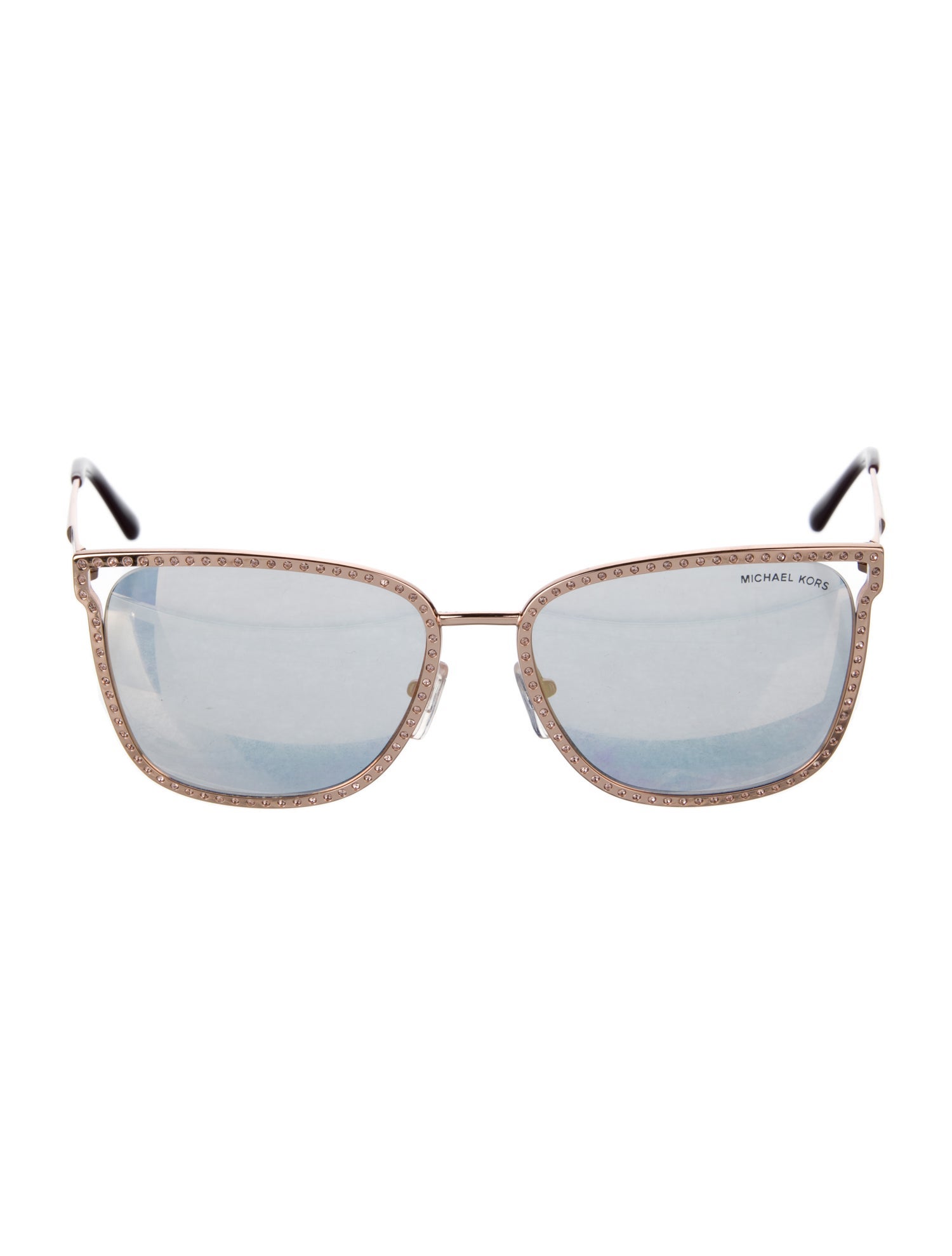 Michael Kors Square Mirrored Sunglasses