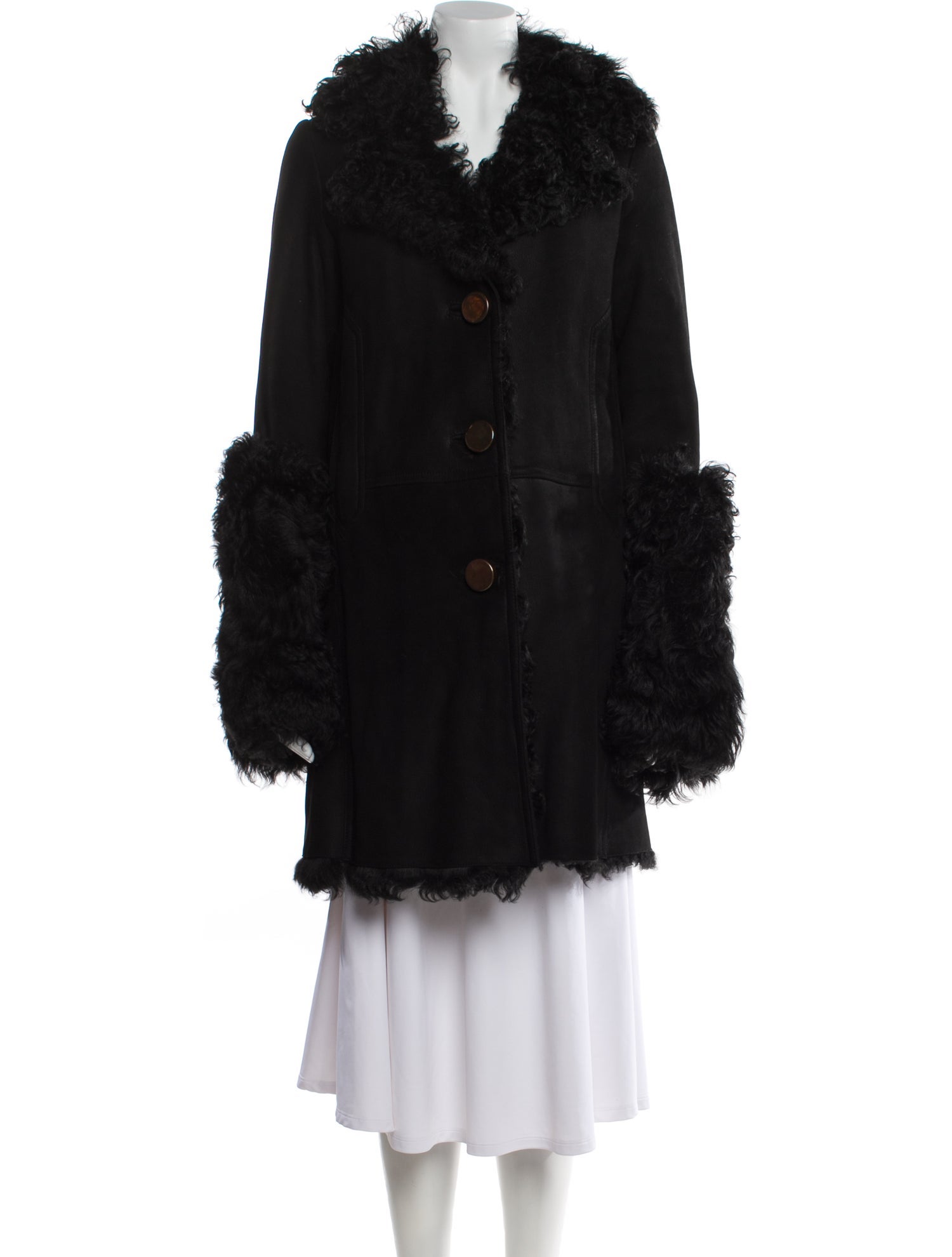 Michael Kors Shearling Fur Coat